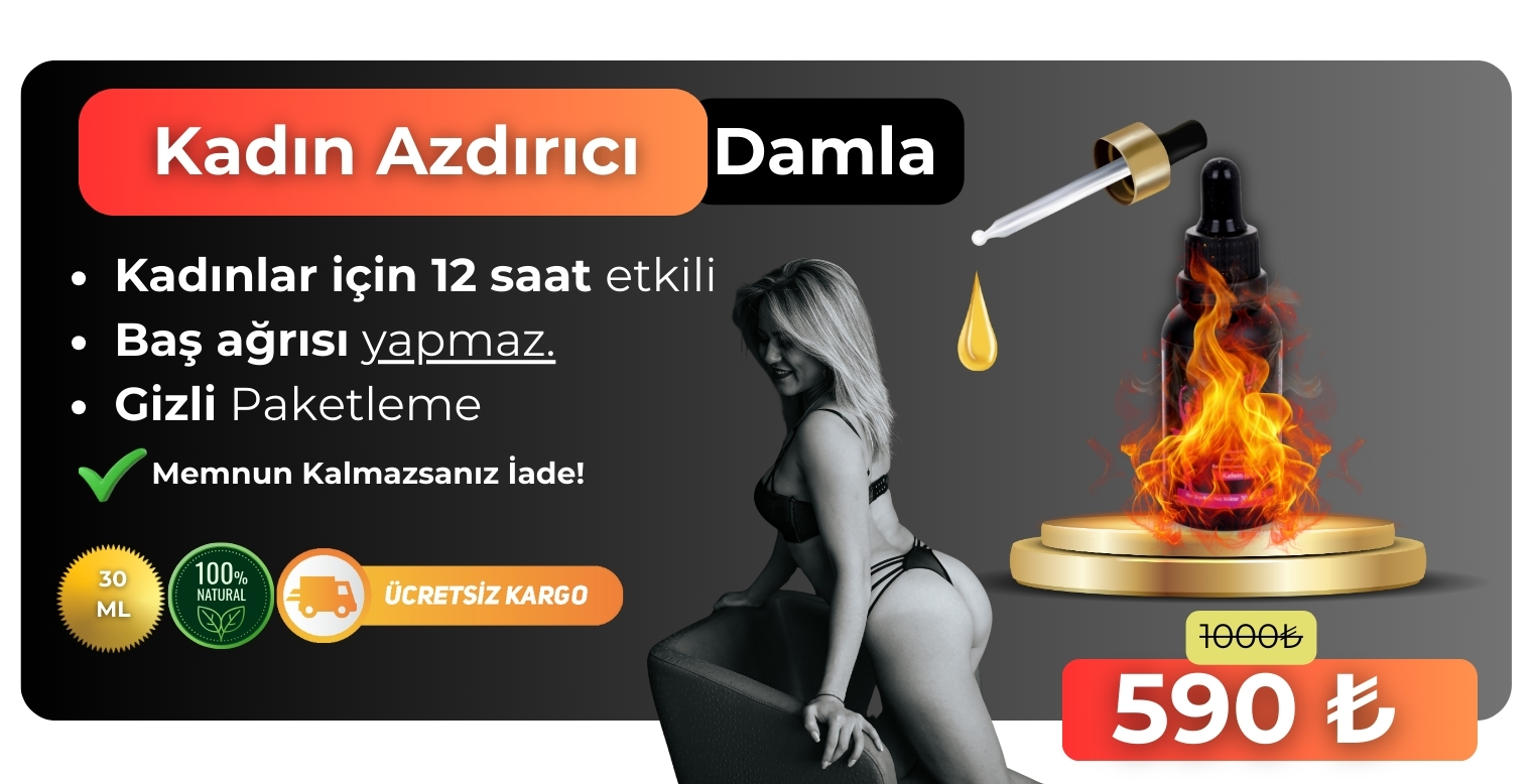 Kadın Azdırıcı Damla / 30 ml
