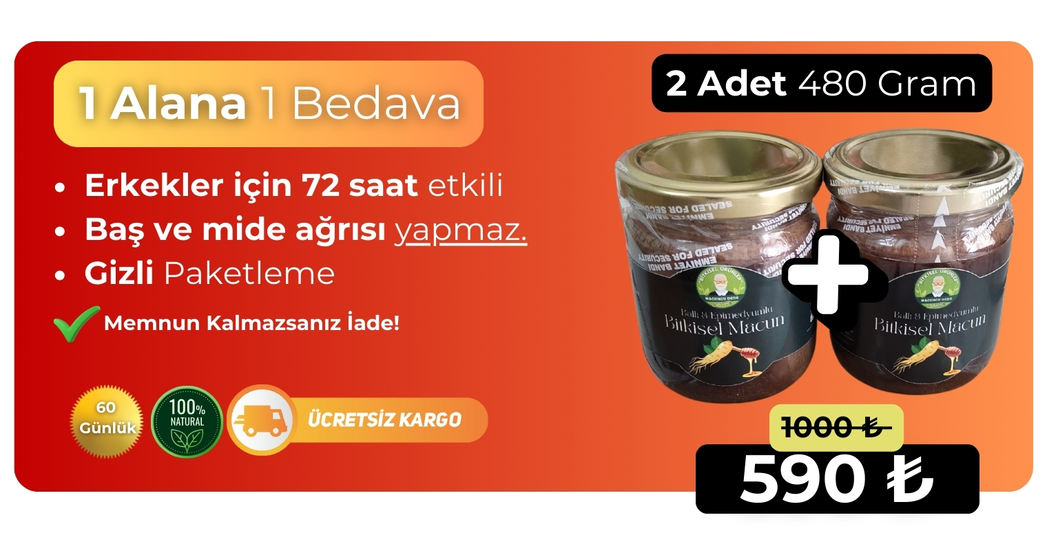 2 Adet Macun / 60 Gün Kullanımlık / 480 Gram